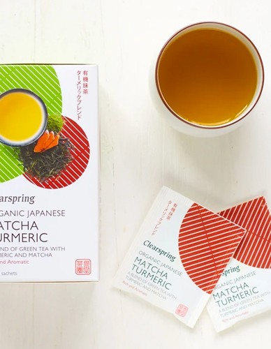 Πράσινο Τσάι με Κουρκουμά & Matcha (20φκλ) Clearspring