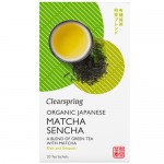 Πράσινο Τσάι Sencha με Matcha (20φκλ) Clearspring