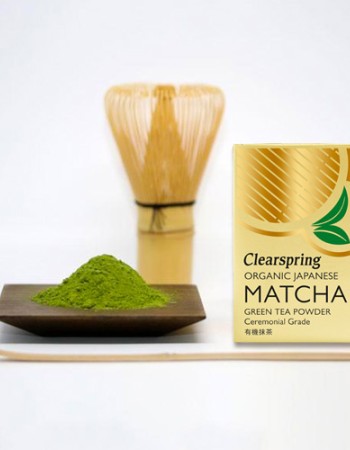 Matcha Πράσινο Τσάι (Μάτσα) Ceremonial Grade (30γρ) Clearspring
