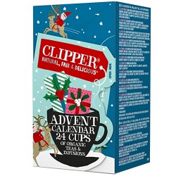 Χριστουγεννιάτικη Συλλογή 12 Τσαγιών 'Advent Callendar' (24 φκλ) Clipper