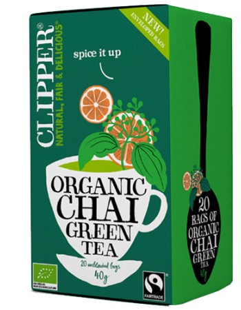 Πράσινο Τσάι με Ινδικά Μπαχαρικά 'Chai' (20 φκλ) Clipper