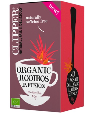 Κόκκινο Τσάι Rooibos - Χωρίς Καφεΐνη (20 φκλ) Clipper