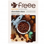 Δημητριακά Stars με Σοκολάτα σε σχήμα Αστέρια - Χωρίς Γλουτένη (300γρ) Freee by Doves Farm