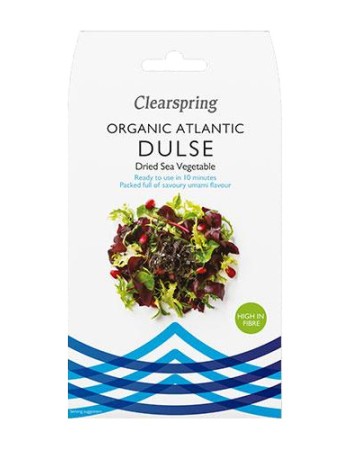 'Dulse' Αποξηραμένα Χόρτα Θάλασσης - Φύκια (25γρ) Clearspring