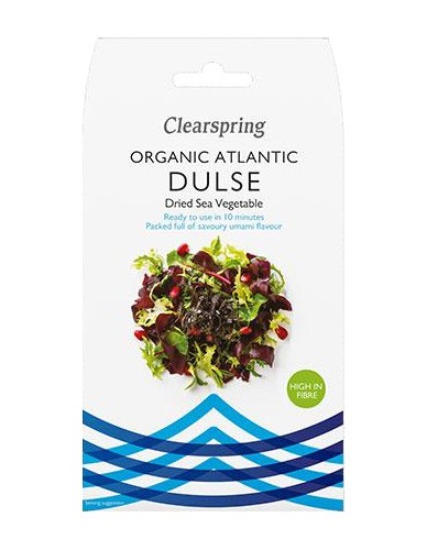 'Dulse' Αποξηραμένα Χόρτα Θάλασσης - Φύκια (25γρ) Clearspring