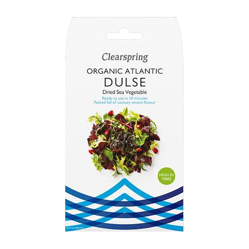 'Dulse' Αποξηραμένα Χόρτα Θάλασσης - Φύκια (25γρ) Clearspring