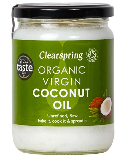 Παρθένο Λάδι Καρύδας (400γρ) Clearspring