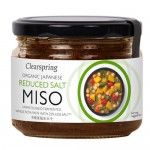 Ιαπωνική Πάστα Miso (Μίσο) με Μειωμένο Αλάτι - Απαστερίωτο (270γρ) Clearspring