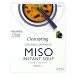 Miso Σούπα με Λαχανικά Θαλάσσης (4 μερίδες) Clearspring