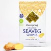Τραγανό Σνακ από Φύκια Nori 'Seaveg Crispies' - Τζίντζερ (4γρ) Clearspring