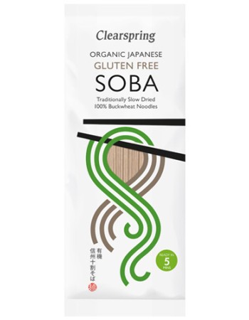 Soba Νoodles με 100% Φαγόπυρο (200γρ) Clearspring
