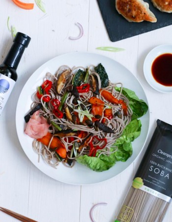 Soba Νoodles με 100% Φαγόπυρο (200γρ) Clearspring