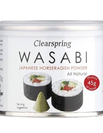 Wasabi Καυτερό Αγριοράπανο (25γρ) Clearspring