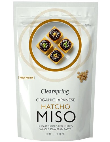 Πάστα Miso (Μίσο) 'Hatcho Miso' - Απαστερίωτο (300γρ) Clearspring