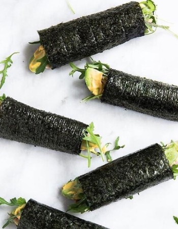 Έτοιμα Ψημένα Φυλλα Nori για Σούσι - Sushi Nori (7 φύλλα) Clearspring