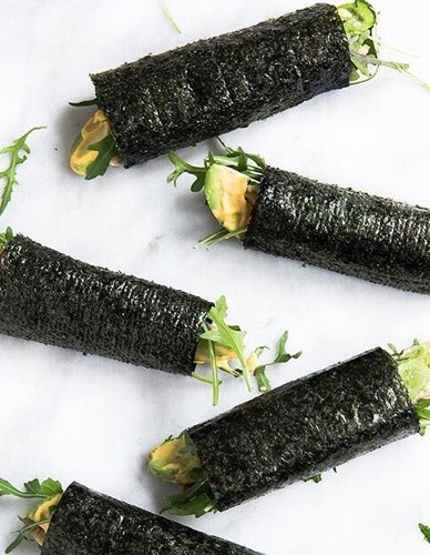 Έτοιμα Ψημένα Φυλλα Nori για Σούσι - Sushi Nori (7 φύλλα) Clearspring