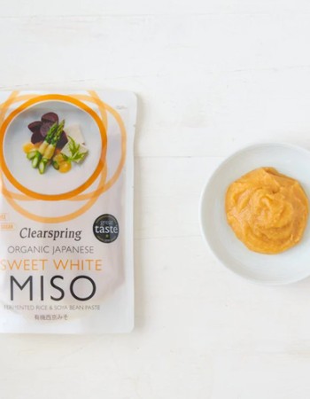 Πάστα Miso (Μίσο) Λευκό & Γλυκό (250γρ) Clearspring