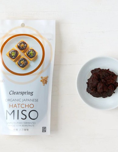 Πάστα Miso (Μίσο) 'Hatcho Miso' - Απαστερίωτο (300γρ) Clearspring
