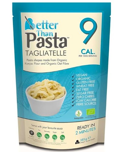 Ταλιατέλες από Βιολογικό Κόντζακ Konjac-Shirataki (385γρ) Better Than