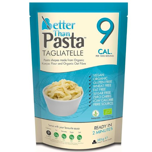 Ταλιατέλες από Βιολογικό Κόντζακ Konjac-Shirataki (385γρ) Better Than