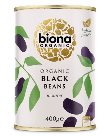Έτοιμα Μαύρα Φασόλια (400γρ) Biona