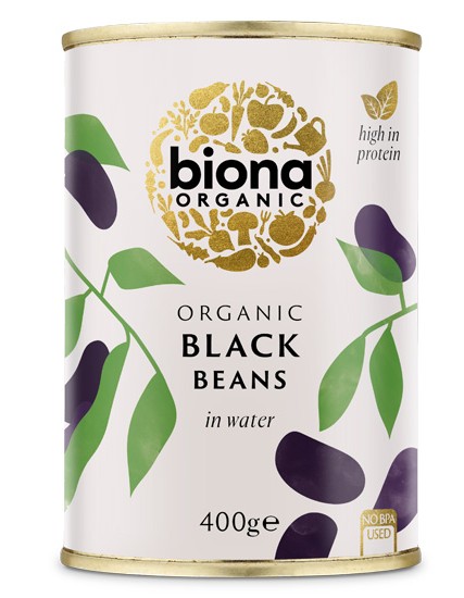 Έτοιμα Μαύρα Φασόλια (400γρ) Biona