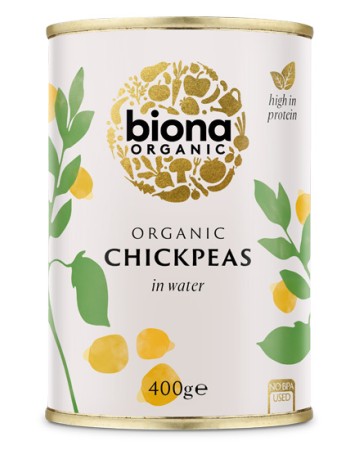 Έτοιμα Ρεβίθια (400γρ) Biona