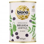 Έτοιμες Μαύρες Φακές Beluga (400γρ) Biona