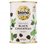Έτοιμα Μαύρα Ρεβίθια (400γρ) Biona