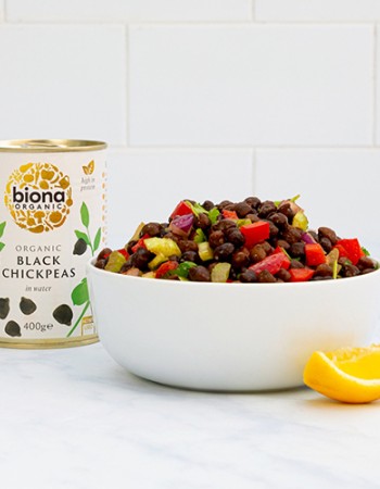 Έτοιμα Μαύρα Ρεβίθια (400γρ) Biona