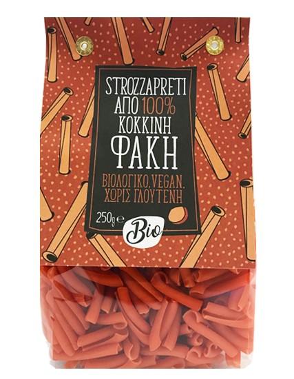 Strozzapretti από Κόκκινη Φακή - Χωρίς Γλουτένη (250γρ) Green Bay