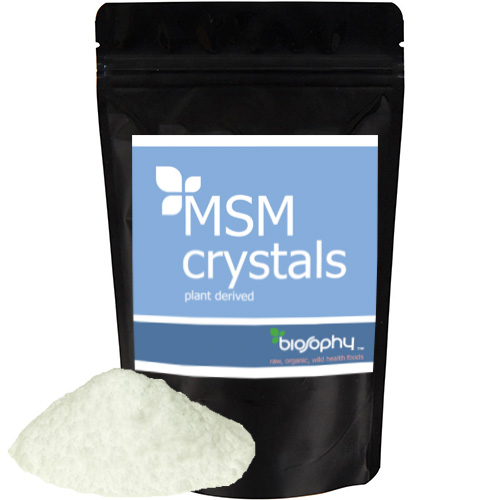 MSM Crystals Φυτικής Προέλευσης (250γρ) Biosophy