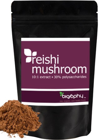 Εκχύλισμα Μανιταριού Reishi 10:1 σε Σκόνη με 30% Πολυσακχαρίτες (50γρ) Biosophy