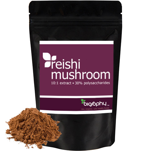 Εκχύλισμα Μανιταριού Reishi 10:1 σε Σκόνη με 30% Πολυσακχαρίτες (50γρ) Biosophy