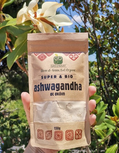 Ashwagandha σε Σκόνη (150γρ) Green Bay