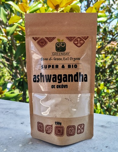 Ashwagandha σε Σκόνη (150γρ) Green Bay