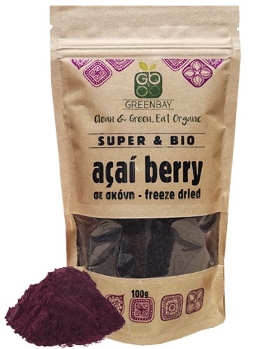 Ασαΐ Μπέρι (Acai Berry) σε Σκόνη (100γρ) Green Bay