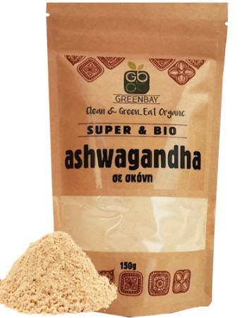 Ashwagandha σε Σκόνη (150γρ) Green Bay