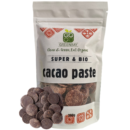 Κακαόμαζα σε Κομμάτια 'Cacao Mass/Paste' (200γρ) Green Bay