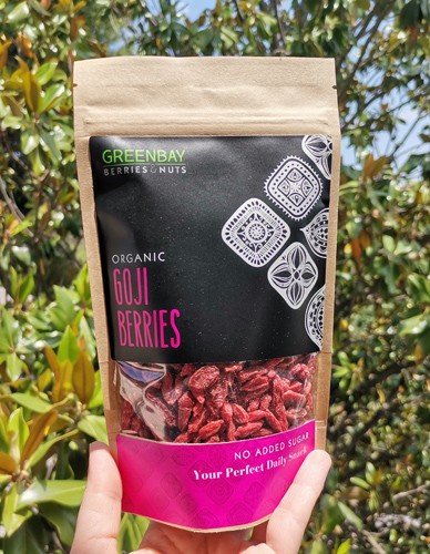 Μούρα Γκότζι 'Goji Berries' - Mέγεθος Super Grade (125γρ) Green Bay