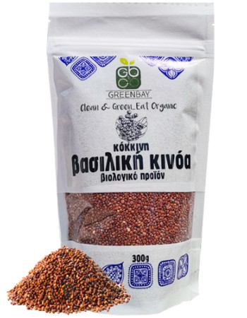 Κόκκινη Βασιλική Κινόα (300γρ) Green Bay