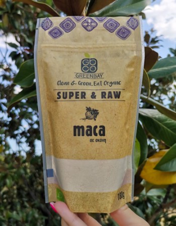 Ακατέργαστη Μάκα 'Maca' σε Σκόνη (180γρ) Green Bay