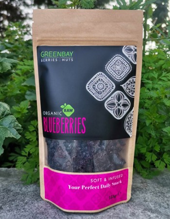 Μύρτιλλα Ωμά Αποξηραμένα 'Blueberries' - Χωρίς Ζάχαρη - Green Bay