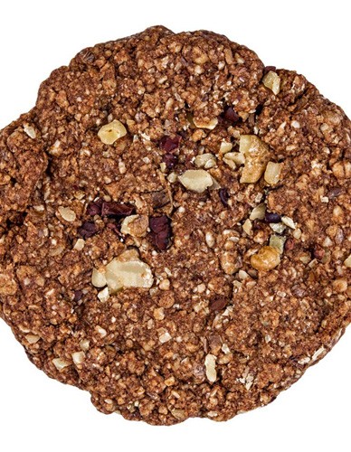 Vegan Μπισκότο Βρώμης-Κάσιους με Σοκολάτα & Καρύδια ΧΓΛ (50γρ) Kookie Cat