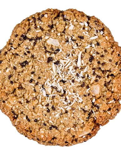 Vegan Μπισκότο Βρώμης-Κάσιους με Chia & Λεμόνι ΧΓΛ (50γρ) Kookie Cat