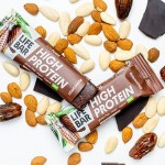 Vegan Μπάρα 'Πρωτεΐνης Σοκολάτα' Lifebar - Χωρίς Γλουτένη/Ζάχαρη (40γρ) Lifefood