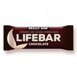 Ωμή Vegan Μπάρα 'Σοκολάτα' Lifebar - Χωρίς Γλουτένη/Ζάχαρη (47γρ) Lifefood