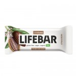 Ωμή Vegan Μπάρα Ενέργειας 'Σοκολάτα' Lifebar - Χωρίς Γλουτένη/Ζάχαρη (40γρ) Lifefood