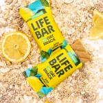 Vegan Μπάρα Βρώμης 'Λεμόνι' Lifebar - Χωρίς Γλουτένη (40γρ) Lifefood