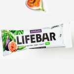 Ωμή Vegan Μπάρα Ενέργειας 'Σύκο' Lifebar - Χωρίς Γλουτένη/Ζάχαρη (40γρ) Lifefood